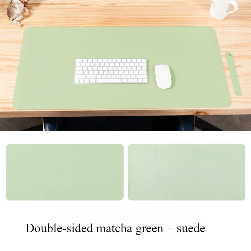 1 Pezzo Grande Misura 60*30mm Tappetino Protettore Scrivania Ufficio Pelle PU Impermeabile Mousepad Tastiera Desktop Tappetino Scrivania Mousepad da Gioco