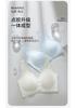 Girls' underwear front button bra without steel ring gathering anti sagging mom underwear middle-aged mom style front opening button