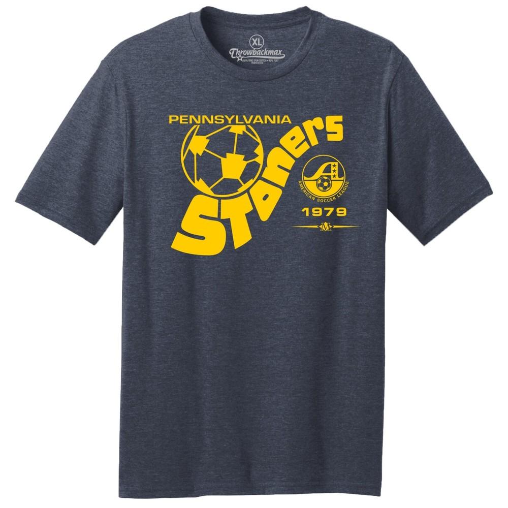 Pennsylvania Stoners 1979 Logo ASL Soccer TRI-BLEND Tee Shirt Unisex T-Shirt XXXL