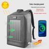 Waterproof Solar-Charging Lightweight Backpack with Phone Charging and Laptop Compartment