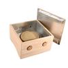 Ancient Wooden Moxibustion Box for Belly and Waist Therapy