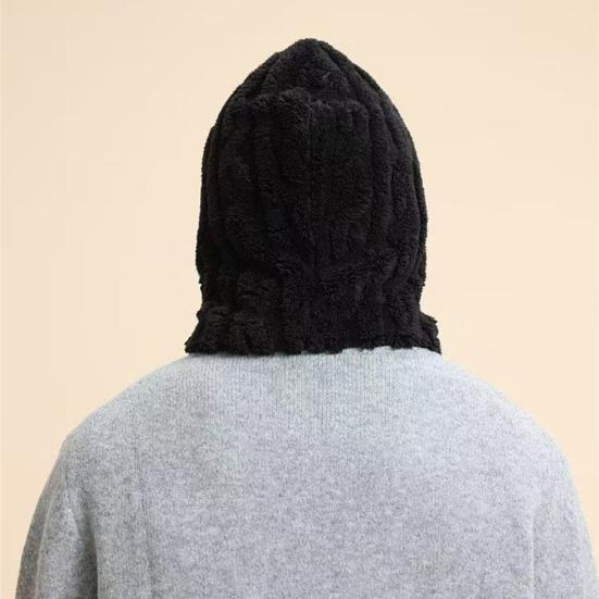 Fleece Balaclava for Women Winter One Piece Hat Scarf Set Windproof Ski Face Cushion Thermal Neck Warmer for Cold Weather