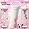 Diller Sakura Panda Insulated Water Bottle