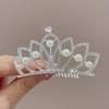 Brilliant Rhinestone Princess Crown Hair Accessories High End Adult Ceremony Birthday Headband Girls Exquisite Headband