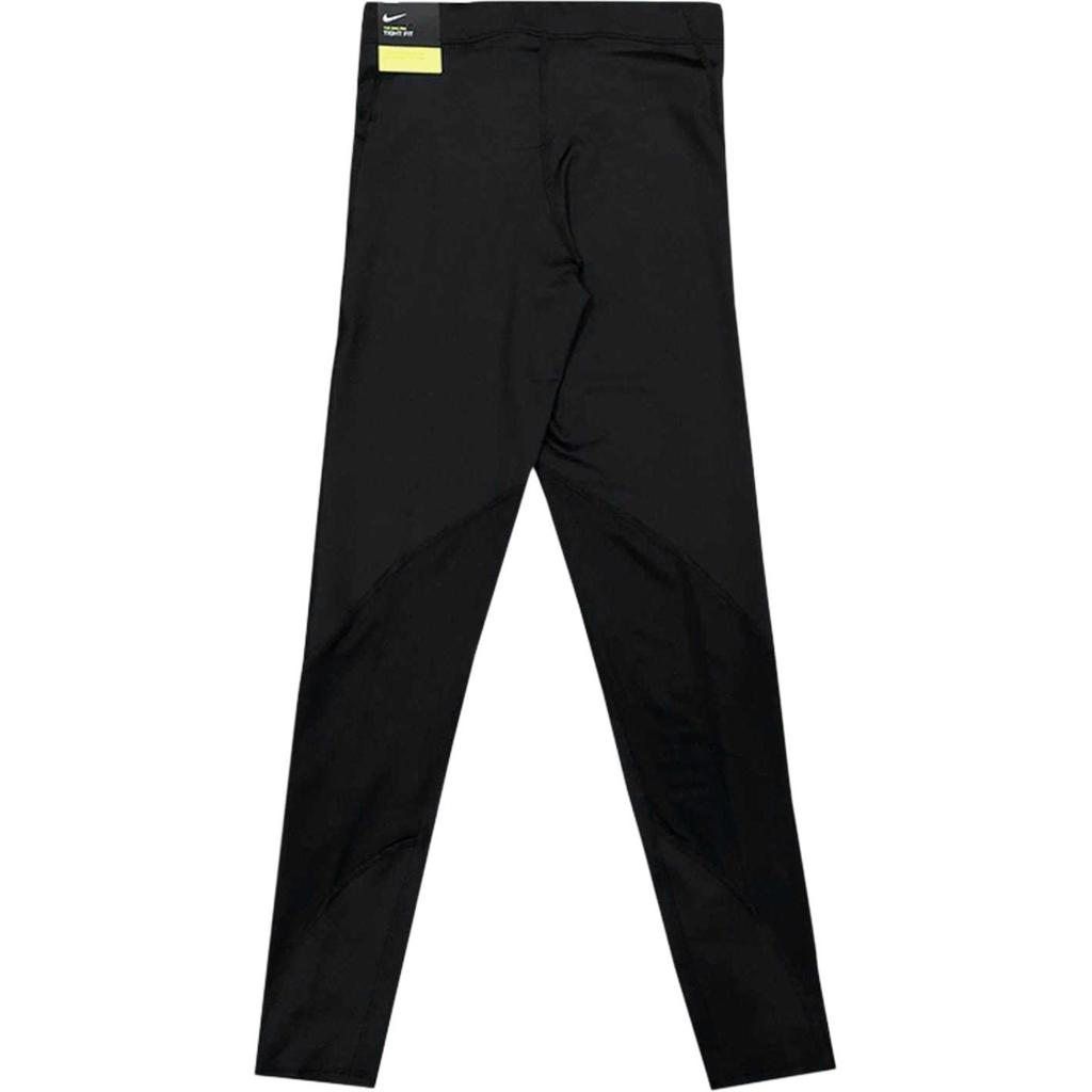 Nike Logo Print Elastic Fitness Leggings Women Leggings Black BQ5713-010