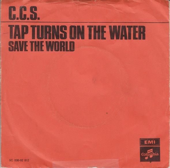 

7inch Record CCS Tap Turns On The Water 5C00692812 Columbia 1971 Netherland Rock Used
