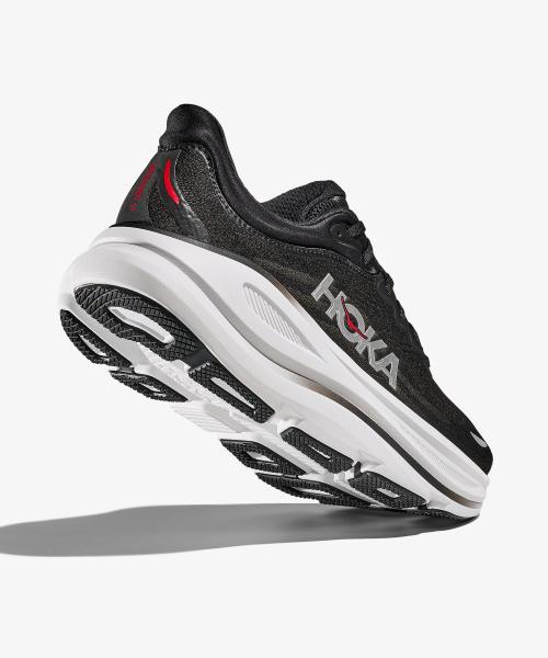 HOKA Bondi 9 - Black:Vermilion [1162011-BKVR]