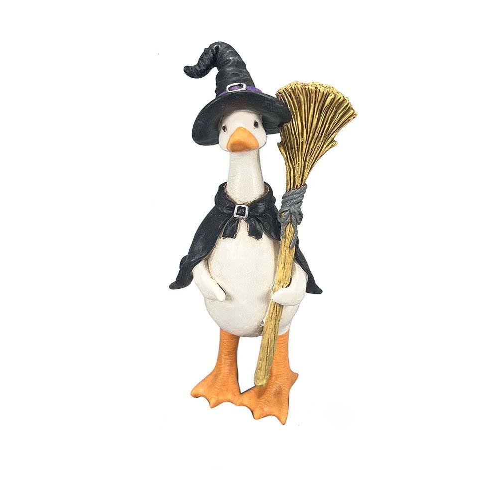 Wasserdichte Halloween-Entenfigur Kreative Geisterkürbis-Skulptur Kinderzimmer