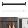 Metal Telescopic Door Curtain Rod Adjustable Length No Drilling Shower Curtain Pole Multi-functional Spring Curtain Rod
