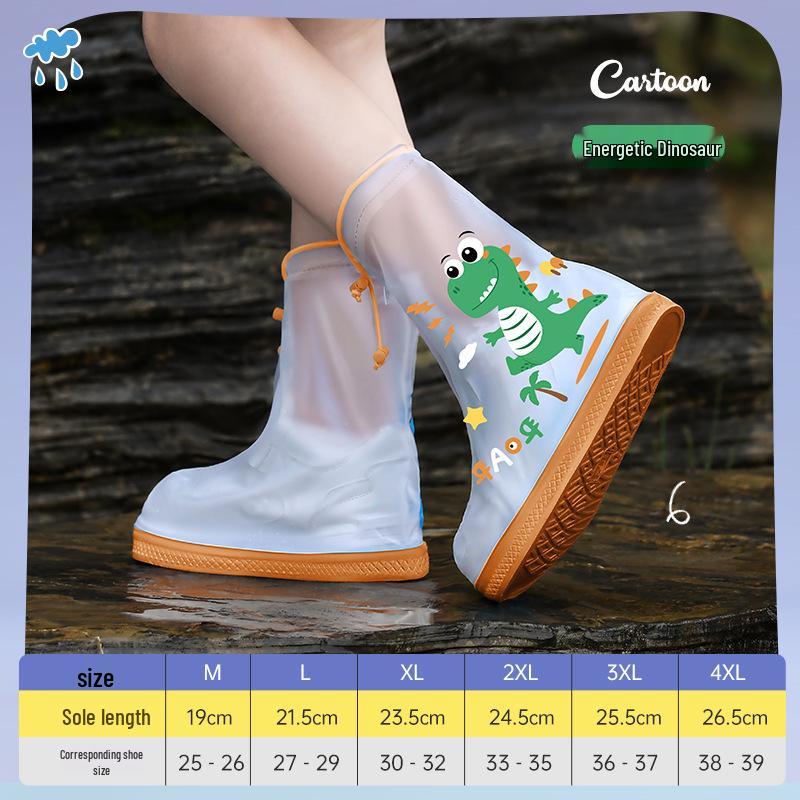 

Prepare Beauty Waterproof Kids Rain Shoe Covers - Non-slip, Wear-resistant Overshoes for Boys & Girls 4XL (38-39)