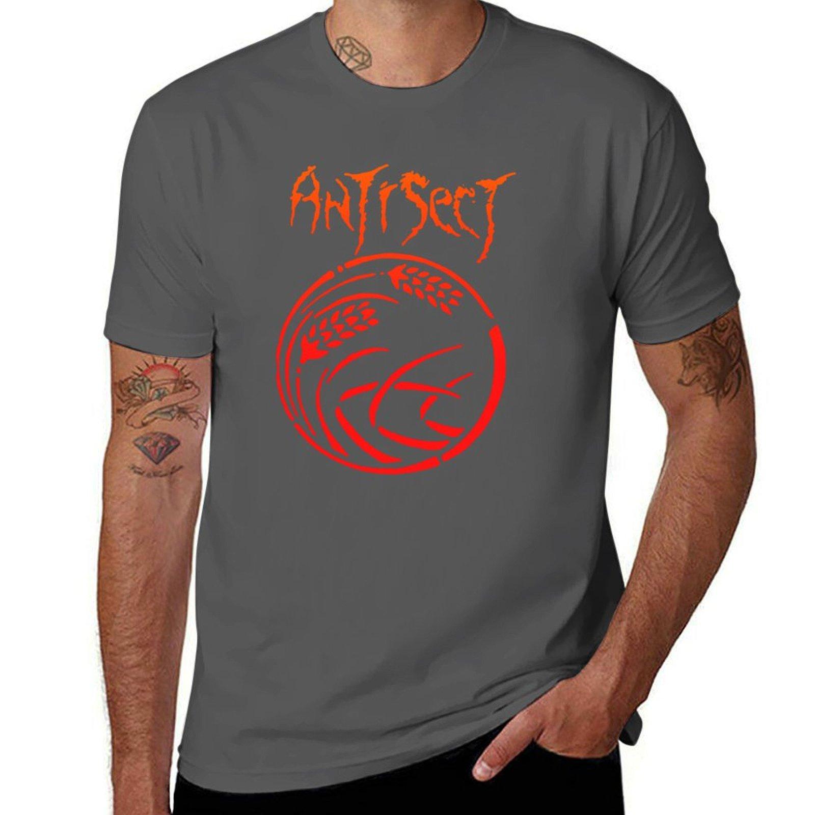 

Antisect T-Shirt cotton t shirts man 100% funny t shirts man printed t shirts for man T-Shirt 4XL