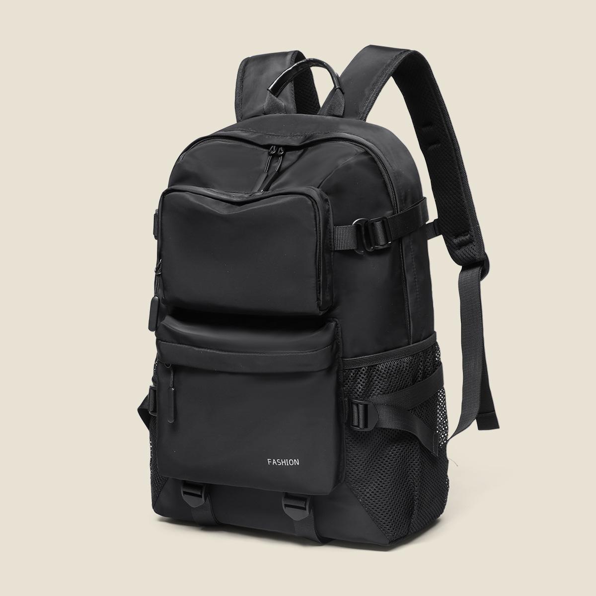 

Backpack Business Backpack Men S Large Capacity School Bag College Student Computer Bag Backpack Women S Leisure Bag Travel Bag чорний