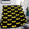 1PC Wu-Tang Clan Print Flannel Blanket, High quality All Seasons, Home Decor, Warmth and Comfort, Perfect for Christmas Gifts