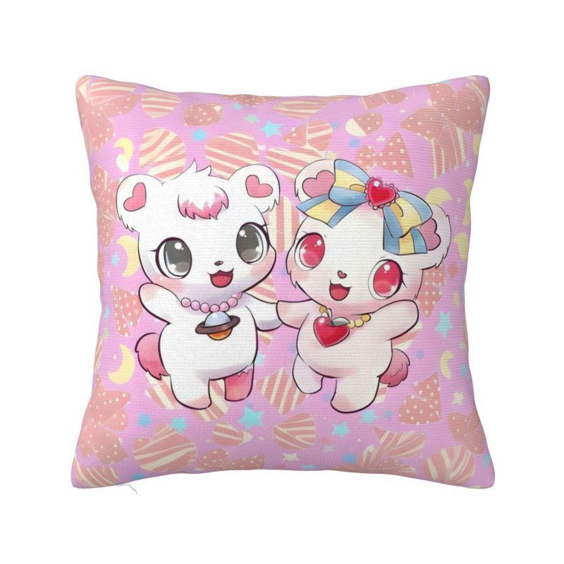 Индивидуальная нордическая Sanrio Jewelpet аниме наволочка для дивана полиэстер мультяшная кавайная наволочка для подушки украшение гостиной 12x12Inch