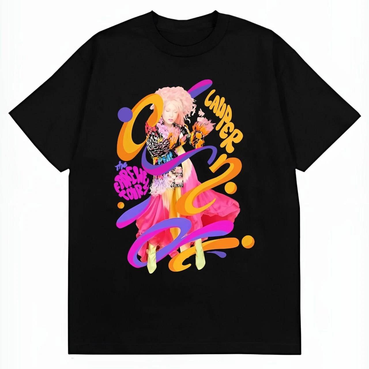 Cyndi Lauper Girls Just Wanna Have Fun The Farewell Tour 2025 T-shirts M
