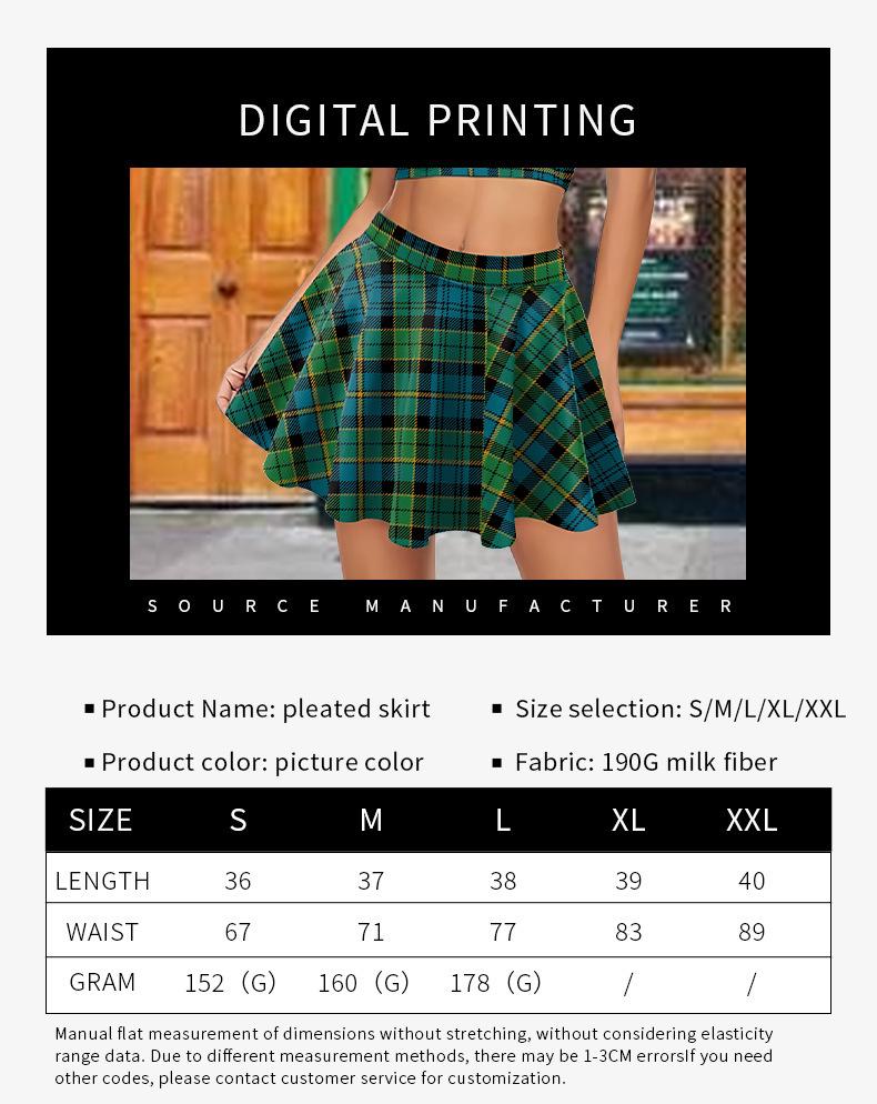 Plaid Short Skirt Suit - Women's St. Patrick's Day Casual European & American Style (2026)