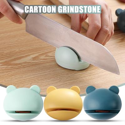 Cartoon  Sharpener Kitchen Manual Fast Grinding Scissors