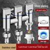 Multi-Functional 3-Way Washing Machine Water Inlet Valve and Connector