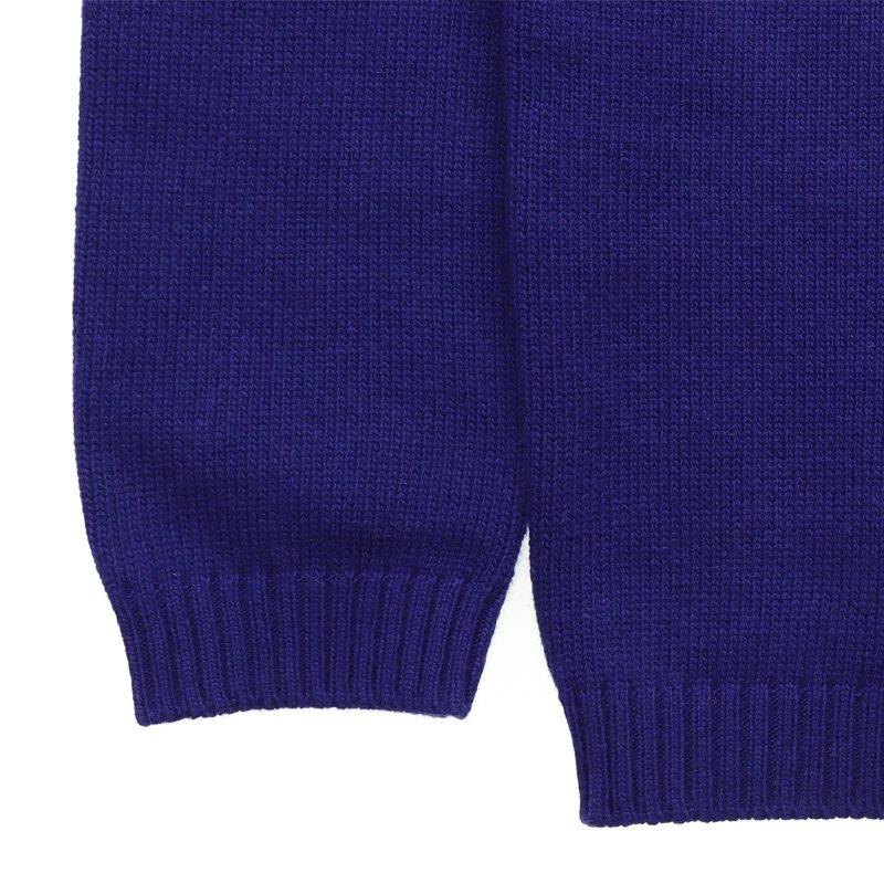 Gucci Sweaters Men's Blue Crew Neck Moderate 605847-XKAPO-4003