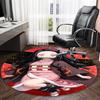 1pc nezouko  Carpet, Round Rug, Comfortable, Suitable for Entryways, Living Rooms, Office, And Bedrooms, Christmas Decoration