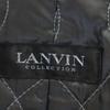LANVIN LA COLLECTION made in Japan Stainless collar coat Quilted back Men's Used