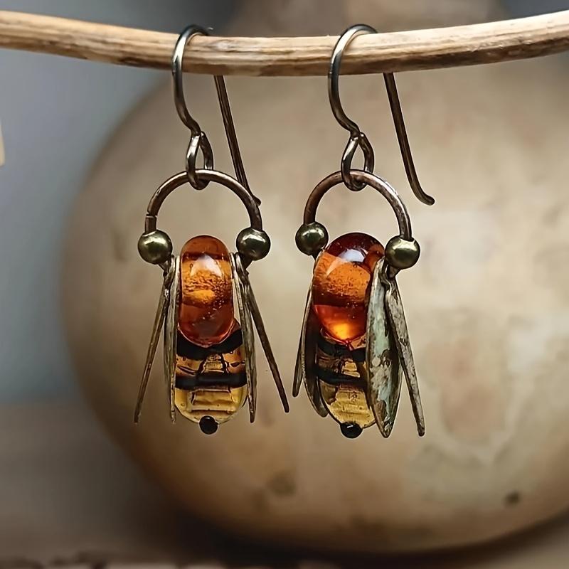 

Модные серьги-подвески для женщин оранжевый