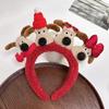 Cartoon Puppy/Biscuit Hair Hoop Christmas Teens Cosplay Headband Multiple Color