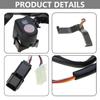 Motorcycle Universal Stop Start Kill Switch Button With Indicator Light