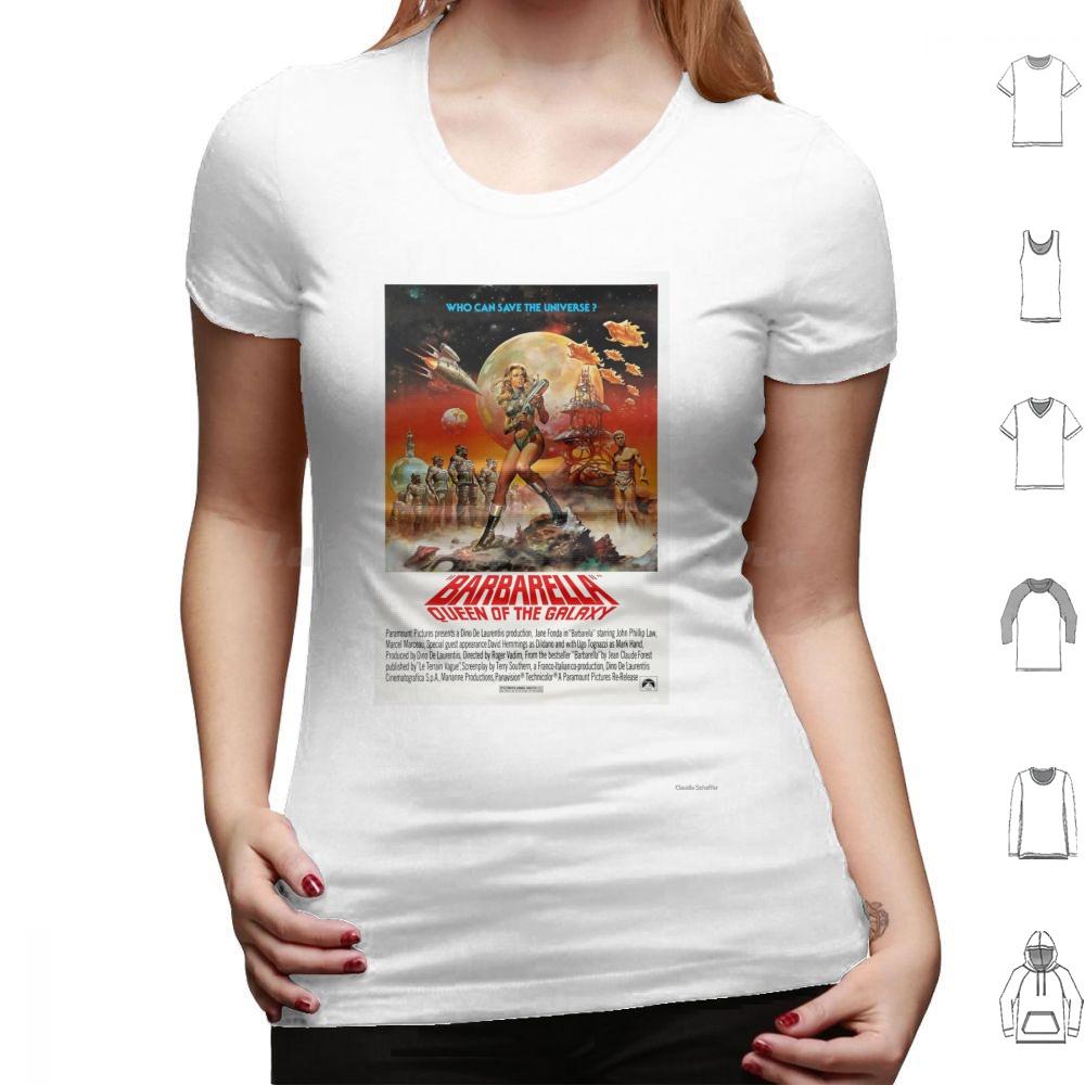 Barbarella  Queen Of The Galaxy T Shirt Men Women Kids 6xl Barbarella Camp Sci Fi Retro Cinema Movie Film Classic Colourful