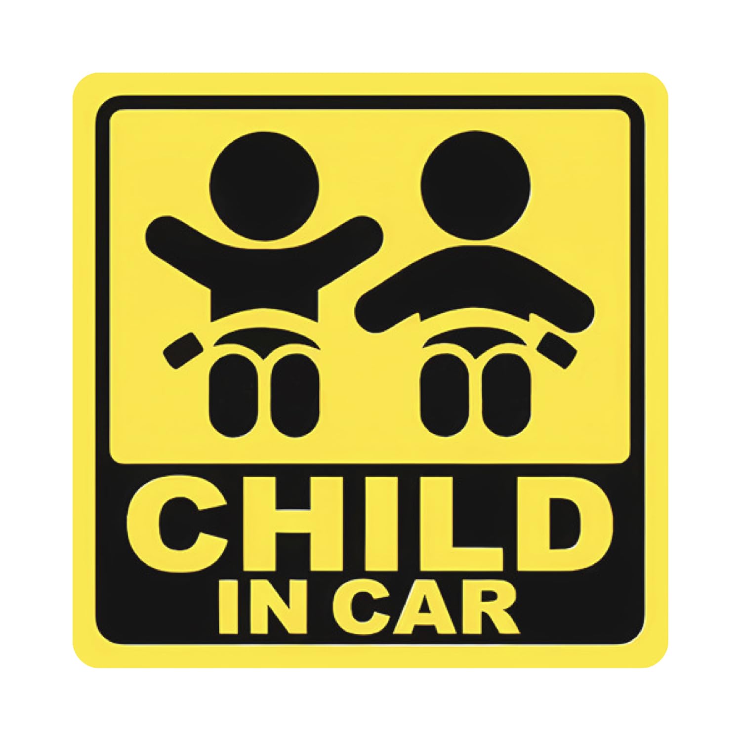 

Sorave Baby Car Magnet Reflective Baby Riding BABY IN CAR Safety Sign (Child)