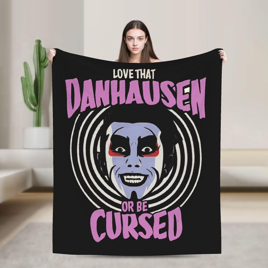 Danhausen Very Evil Funny Wrestling Blanket Coral Fleece Plush Decoration Ultra-Soft Throw Blankets for Sofa Outdoor Quilt