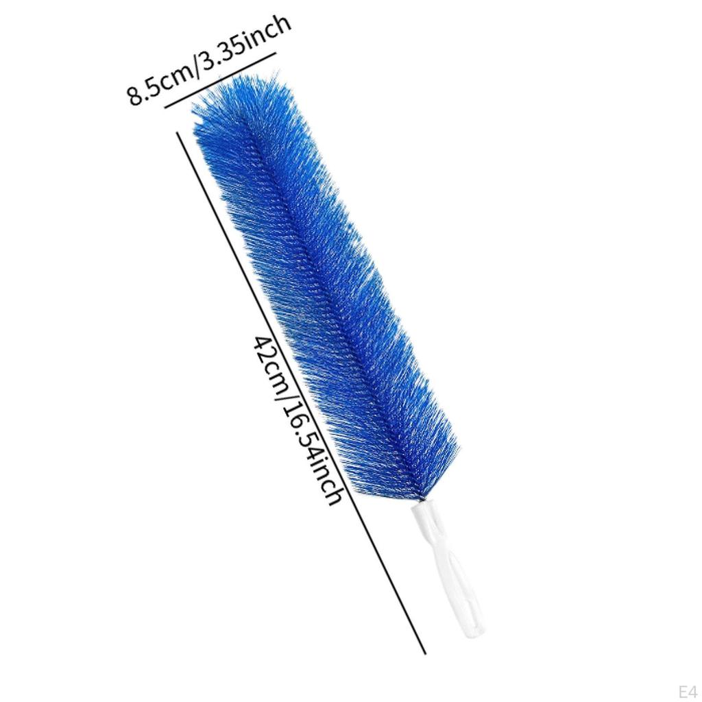 Fan Cleaner Brush Dust Reusable Portable Cobweb Duster Bendable for Curtain Box