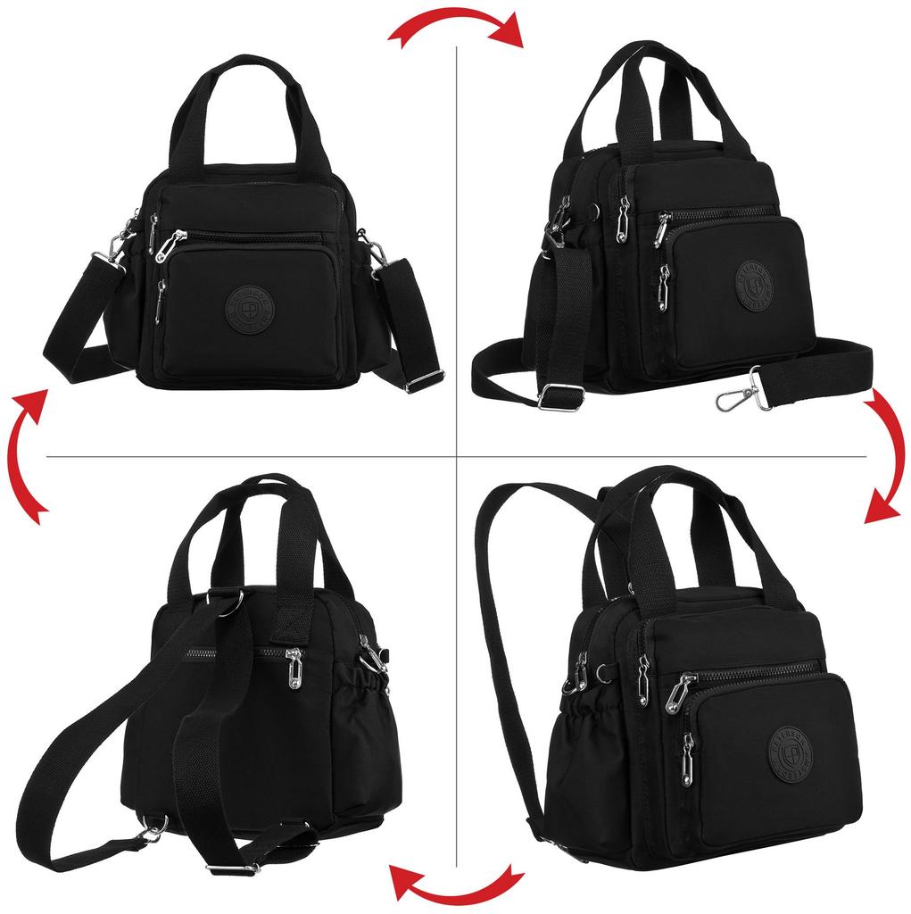 A Practical Women's Backpack Made of Nylon - Peterson