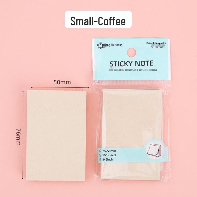 Heart-Shaped Colorful Sticky Notes for Students - Creative Index Memo Pads