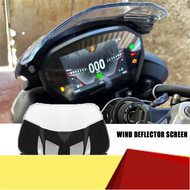 For Street Triple 765RS 765 RS Moto2 2024 Style Motorcycle Windshield Sport Screen Deflector-M53K
