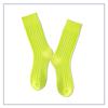 HW Yu Liu Shu Men's Thick Yarn Japanese Retro Slouchy Socks - Trendy Hong Kong Style Knitted Cotton Socks for Autumn and Winter
