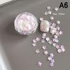 Nail Art Sequins Irregular Polarized Mermaid Sequins Fine Sparkle Powder Thick Thin Mixed Butterfly Star Sequins Nail Decoration