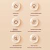 Simulated Flame Cool Misting Humidifier with 6 Color Light Flame Air Diffuser Humidifier Air Humidifier for Home Bedroom