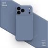 Original Handyhülle aus flüssigem Silikon für iPhone 17 Pro Max Air 17Pro 17Max 5G Gerader Rand Linsenschutz Weiche Basic Rückseite