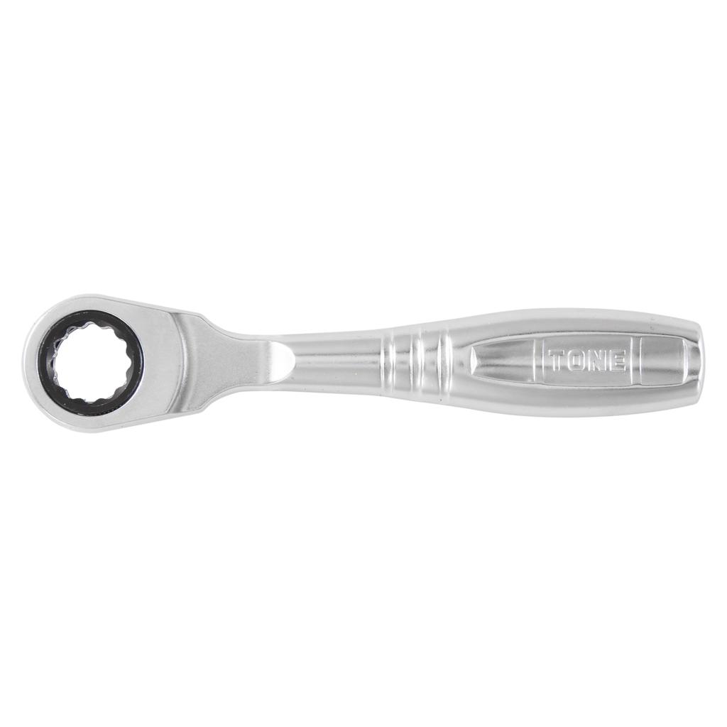 TONE Socket Wrench Set N-S1183SSP, 6.35mm (1/4") Drive, Black, 11 Pieces