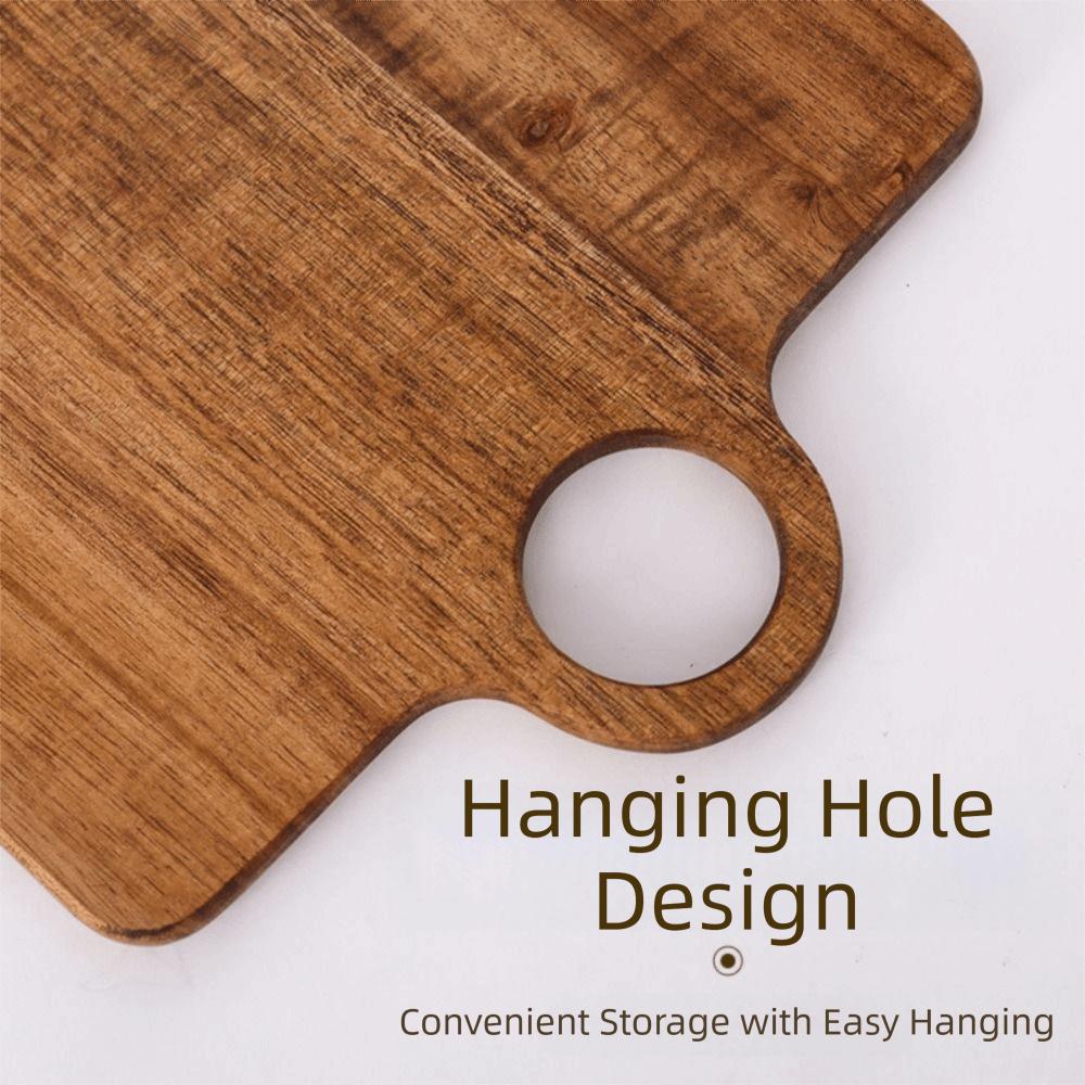 Multi-Styles Charcuterie Serving Tray Sap Groove Pizza Pan Durable Wood Chopping Board  Cheese
