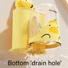 Kids Toothbrush Holders with Cups Wall Mounted & Saves Space Toothbrush Organizes Upgrades for Family Bathrooms