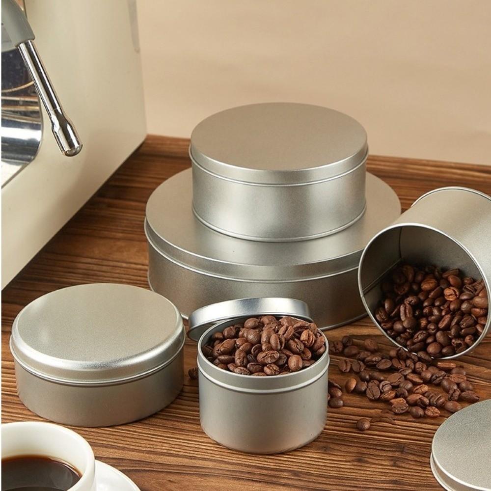 DIY Silver Tin Box Empty Multi Color Storage Box Portable Small Item Empty Can Candy Storage