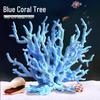 Aquarium Resin Coral Ornament Set: Simulated Coral Tree & Fish-Shrimp Hiding Decoration for Saltwater Tanks