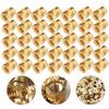 30/50/100pcs M3 Brass Knurled Heat Set Inserts Threaded Heat Resistant Embedment Nuts for 3D Printing Plastic Injection