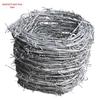 Galvanized Barbed Wire Fence