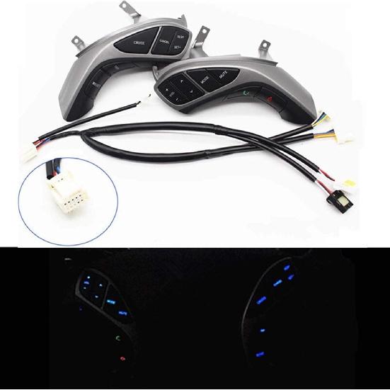 Switch Multifunction Steering Wheel Button/Fit for Hyundai Elantra at 2012-2017 Control Volume Channel Phone Cruise Control Music Steering Wheel