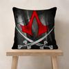 Game A-Assassins C-Creed Logo Decorative Room Aesthetics Pillow Case Home Decor Bedroom Sofa Bed Couch Pillow Cover 45X45