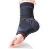 Breathable Compression Ankle and Elbow Support Sleeve for Running and Sports