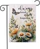 Buttery Owers Garden Ag 12.5 X 18 Inch Always Loved Never Forgotten Memorial Garden Ag Double Sided Spring Summer Ya LLX